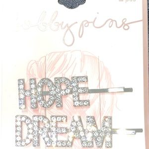 Large Rhinestone Hair Pin Set NEW